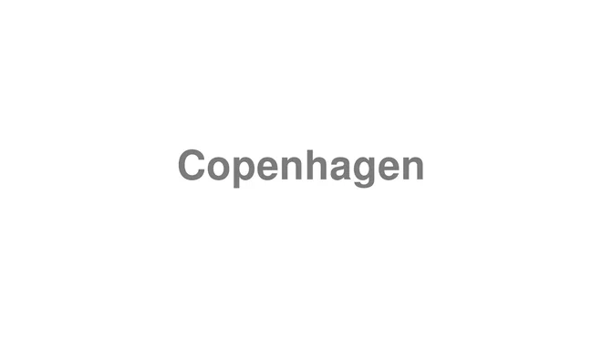 Copenhagen