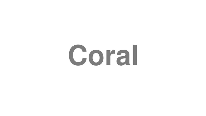 Coral