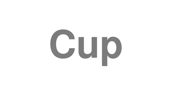 cup