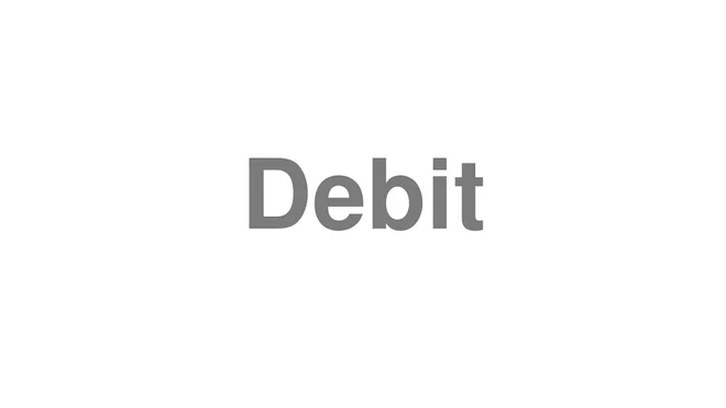 Debit