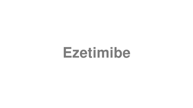Ezetimibe