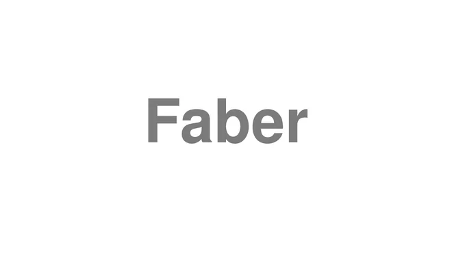 Faber