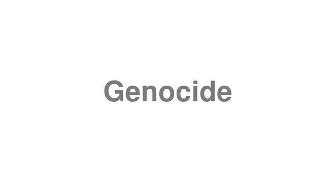 Genocide