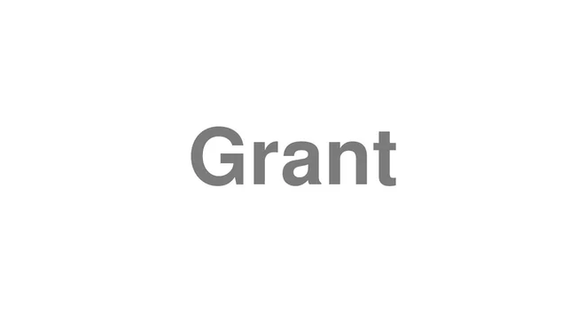 Grant