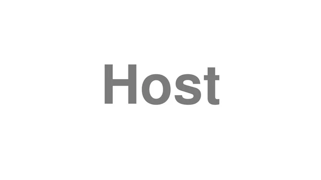 Host