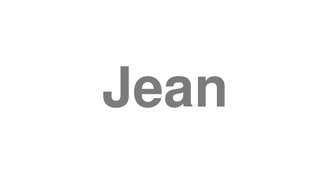 Jean