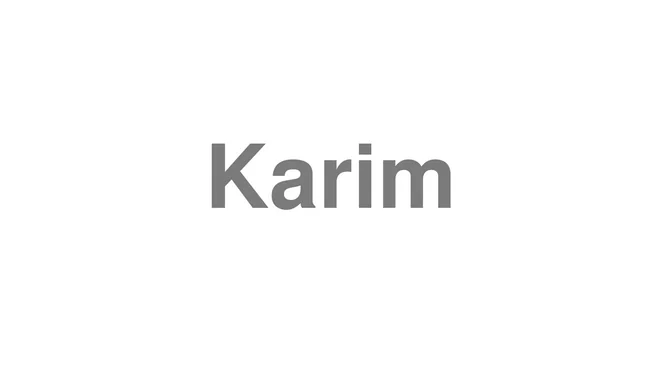Karim