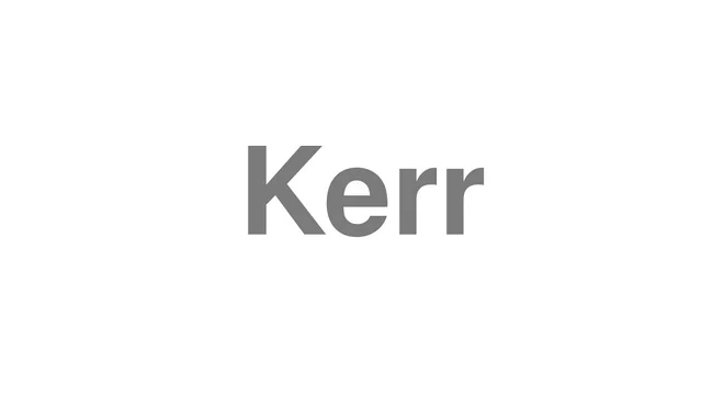 Kerr