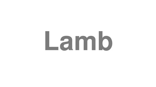 Lamb