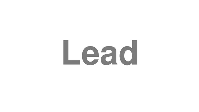 Lead