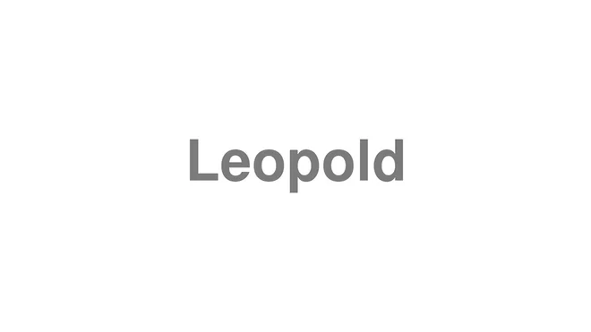 Leopold