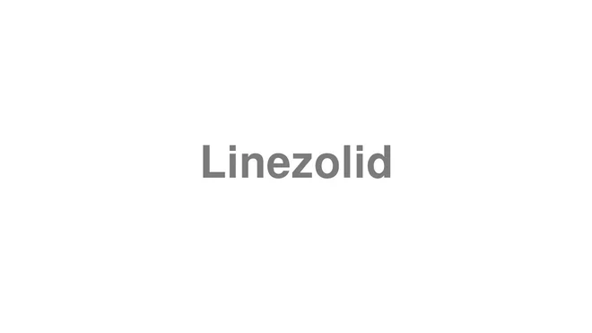 Linezolid