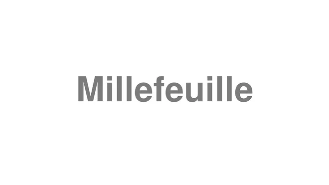Millefeuille