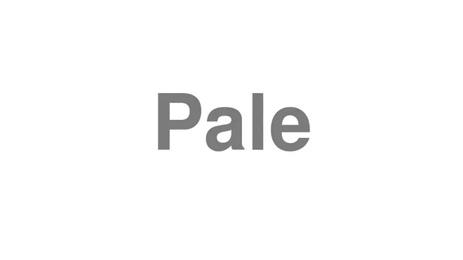 Pale
