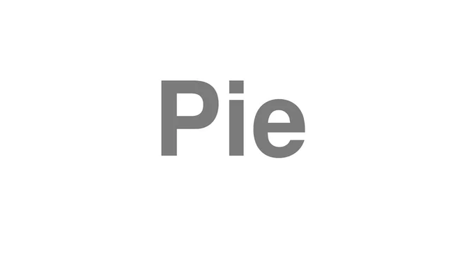 Pie
