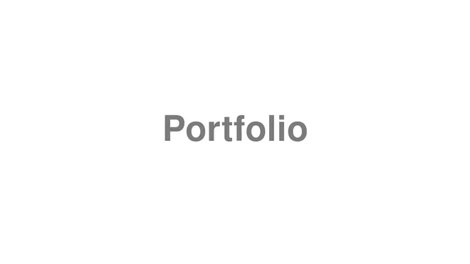 Portfolio