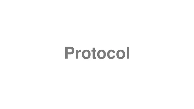 Protocol