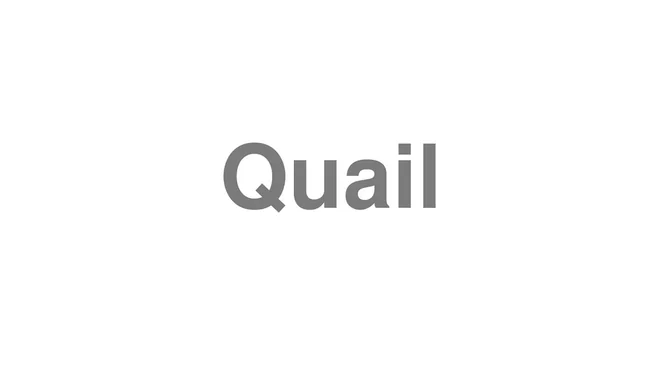 Quail