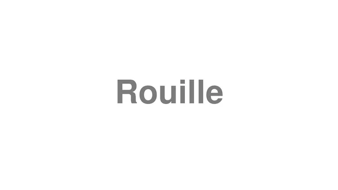 Rouille