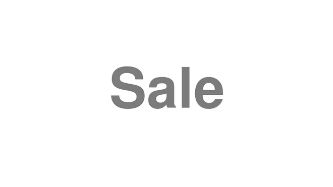 Sale