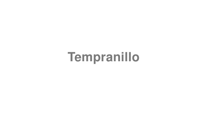 Tempranillo