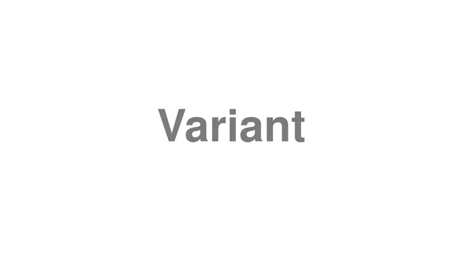 Variant