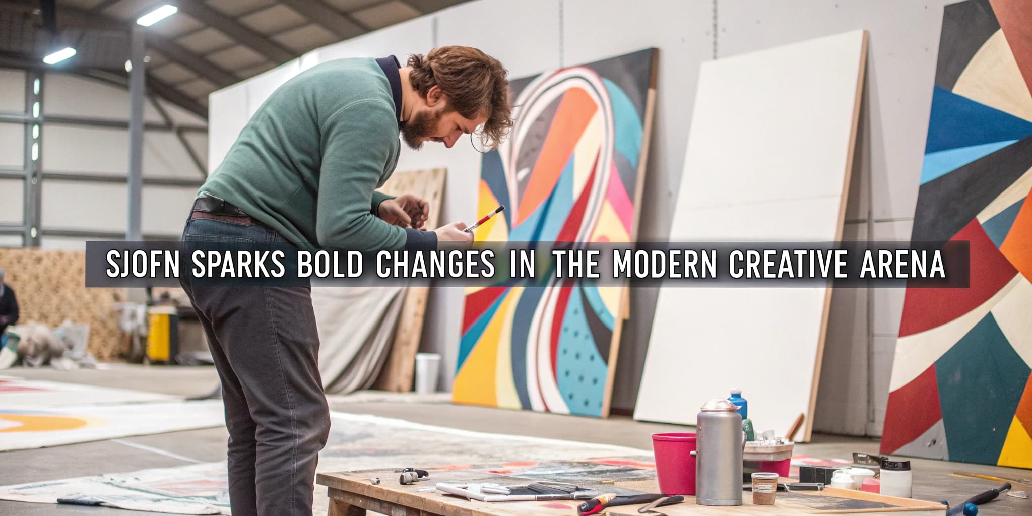 Sjofn Sparks Bold Changes in the Modern Creative Arena
