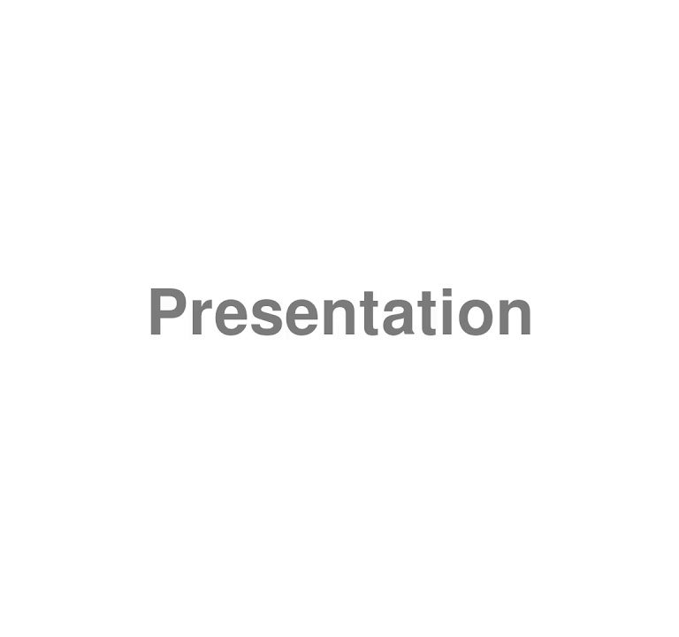 how to pronounce presentation correctly